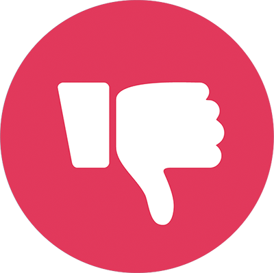 thumbs down | Pestana Dental & Aesthetics